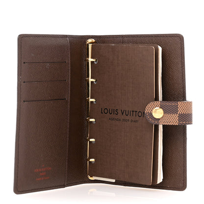 Louis Vuitton Damier Ebene Small Ring Agenda Cover 5 of 11