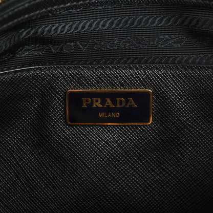 Prada Saffiano Lux Medium Promenade Tote Black 6 of 11