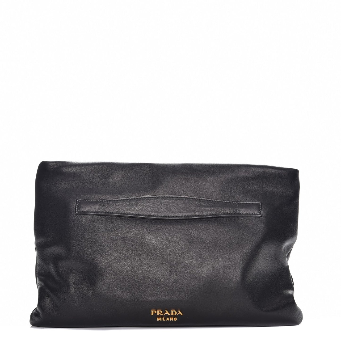 Soft Calf Clutch Nero Black
