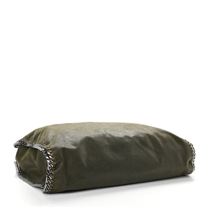 Stella McCartney Shaggy Deer Big Falabella Tote Olive 5 of 11