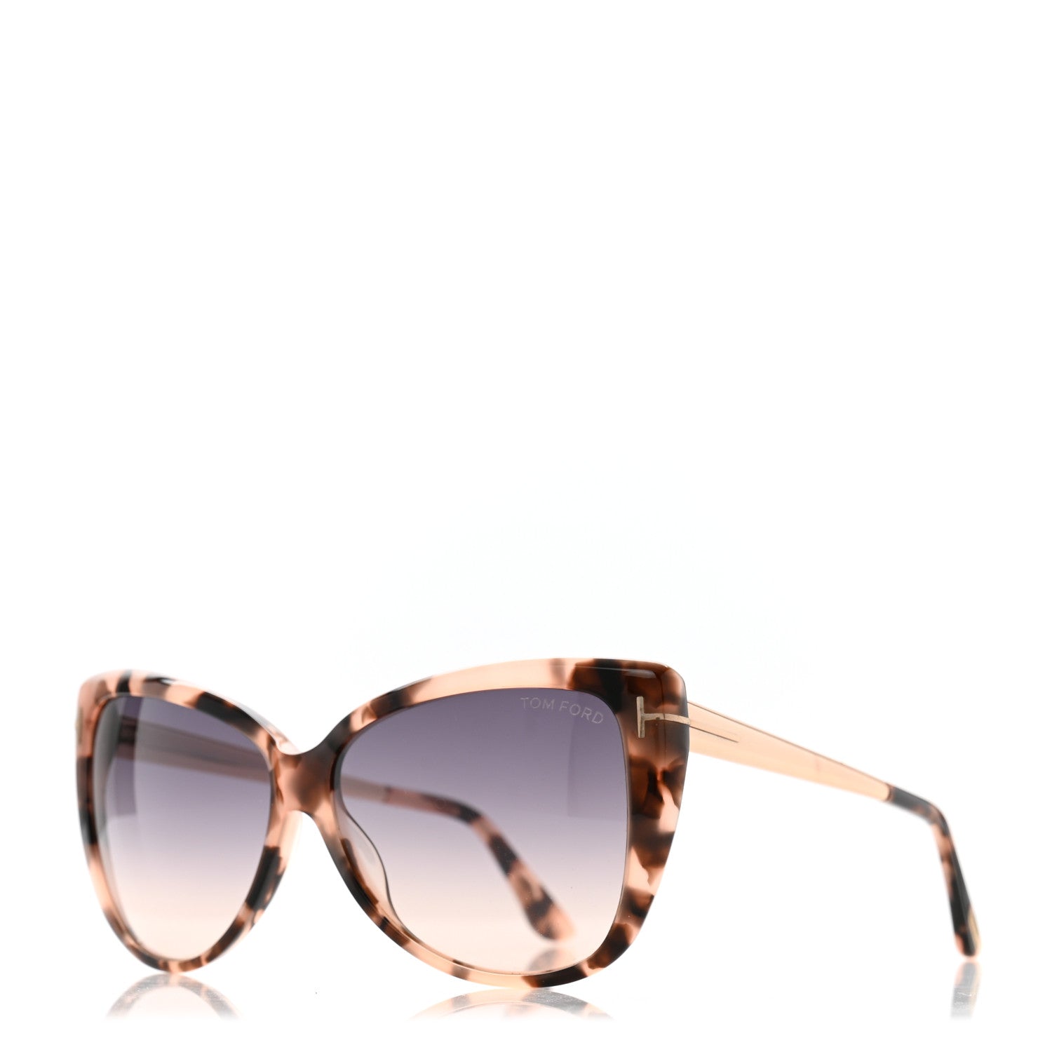 Tom Ford Reveka TF512 Sunglasses Tortoise 1 of 8