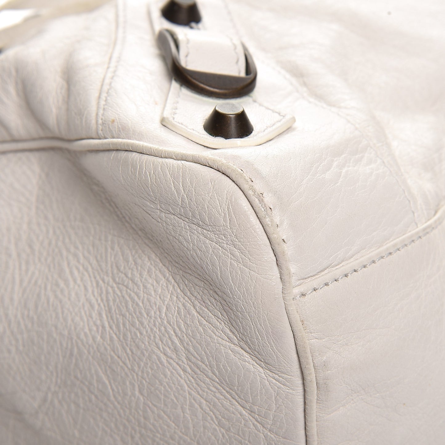 Agneau Classic Hardware Twiggy White