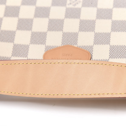 Louis Vuitton Damier Azur Graceful MM Rose Ballerine 11 of 12