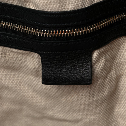 Gucci Pebbled Calfskin Large Soho Shoulder Bag Black 6 of 15