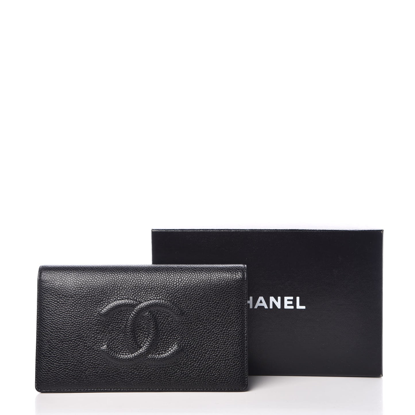 Caviar Timeless CC Yen Wallet Black