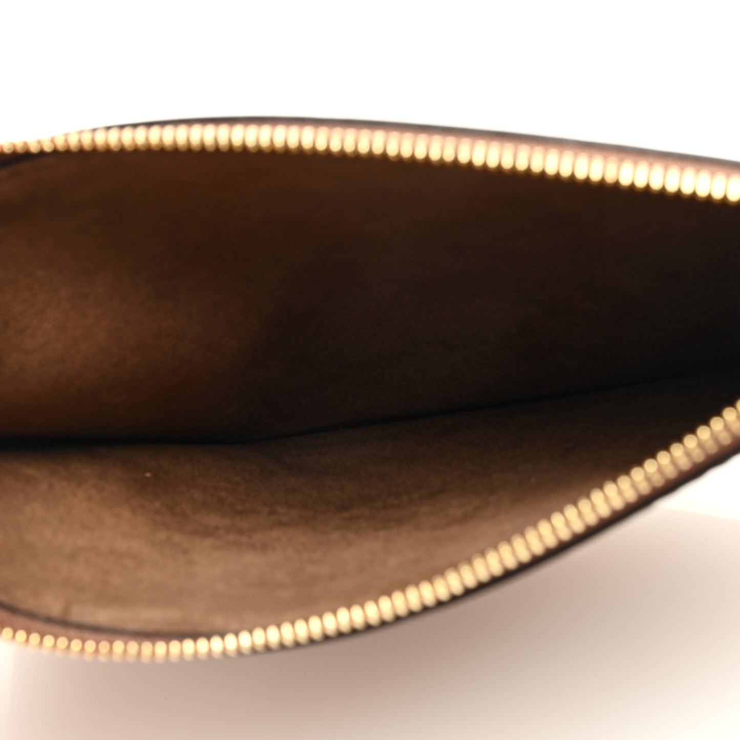 Vernis Long Beach Neverfull PM Pochette Taupe Glace