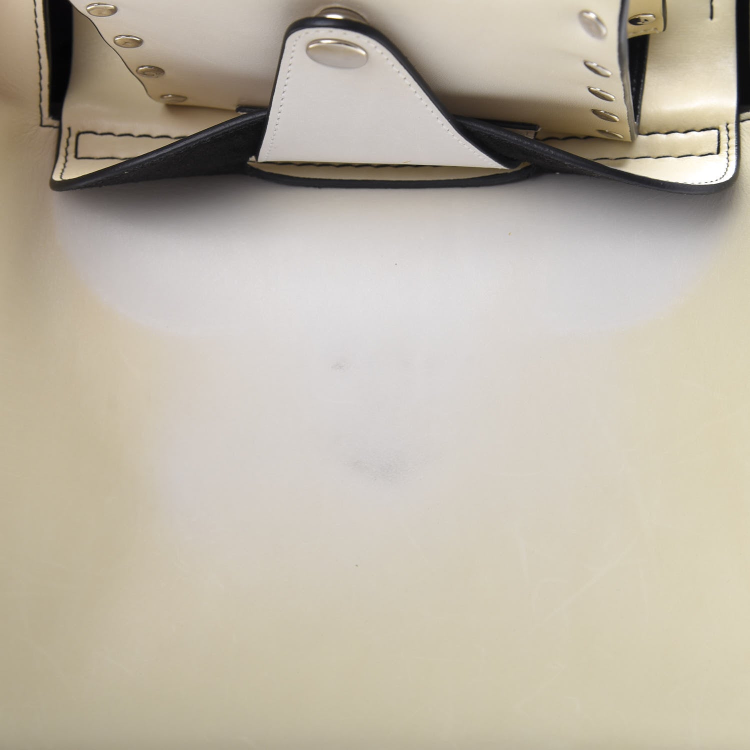 Celine Natural Calfskin Small Square With Pocket White 14 of 17