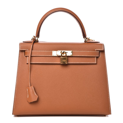 Hermes Epsom Kelly Sellier 28 Gold 1 of 35
