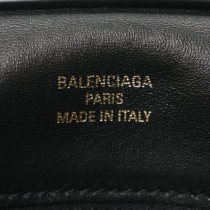 Balenciaga Natural Smooth Calfskin Small Rodeo Top Handle Handbag Black 6 of 10