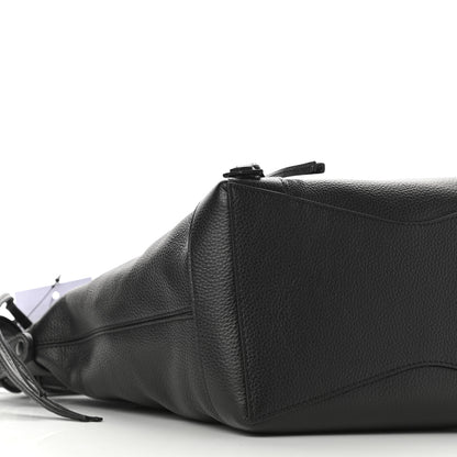 Balenciaga Grained Calfskin Black Hardware Small Neo Classic Hobo Black 9 of 10