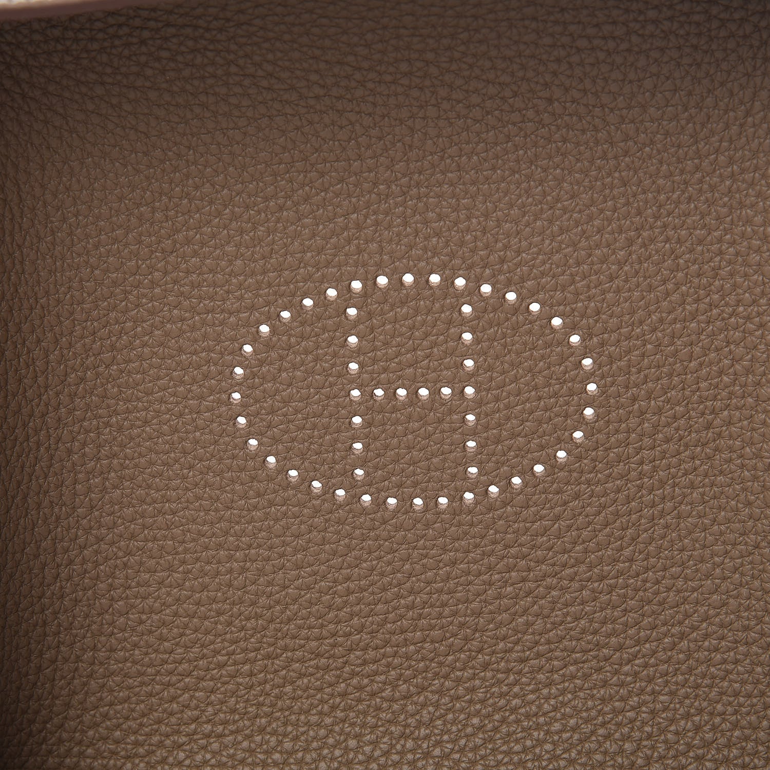Hermes Taurillon Clemence Mises et Relances Change Tray Etoupe 5 of 8