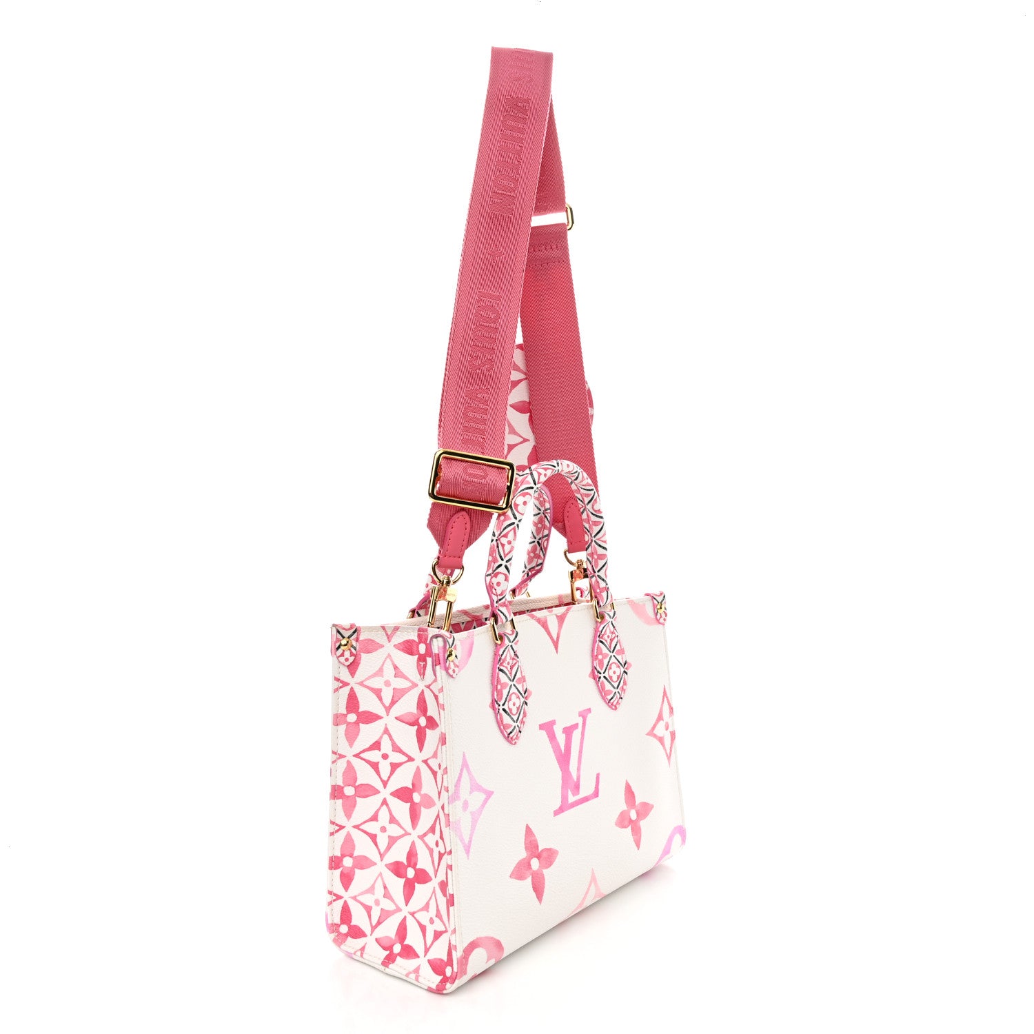 Louis Vuitton Monogram Giant By The Pool 2.0 Onthego PM Pink 2 of 17