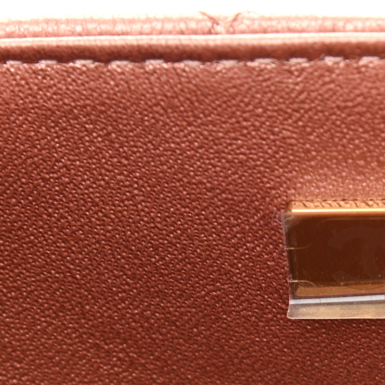 Chanel Metallic Grained Calfskin Quilted 2.55 Reissue Mini Flap Copper Pink 7 of 11