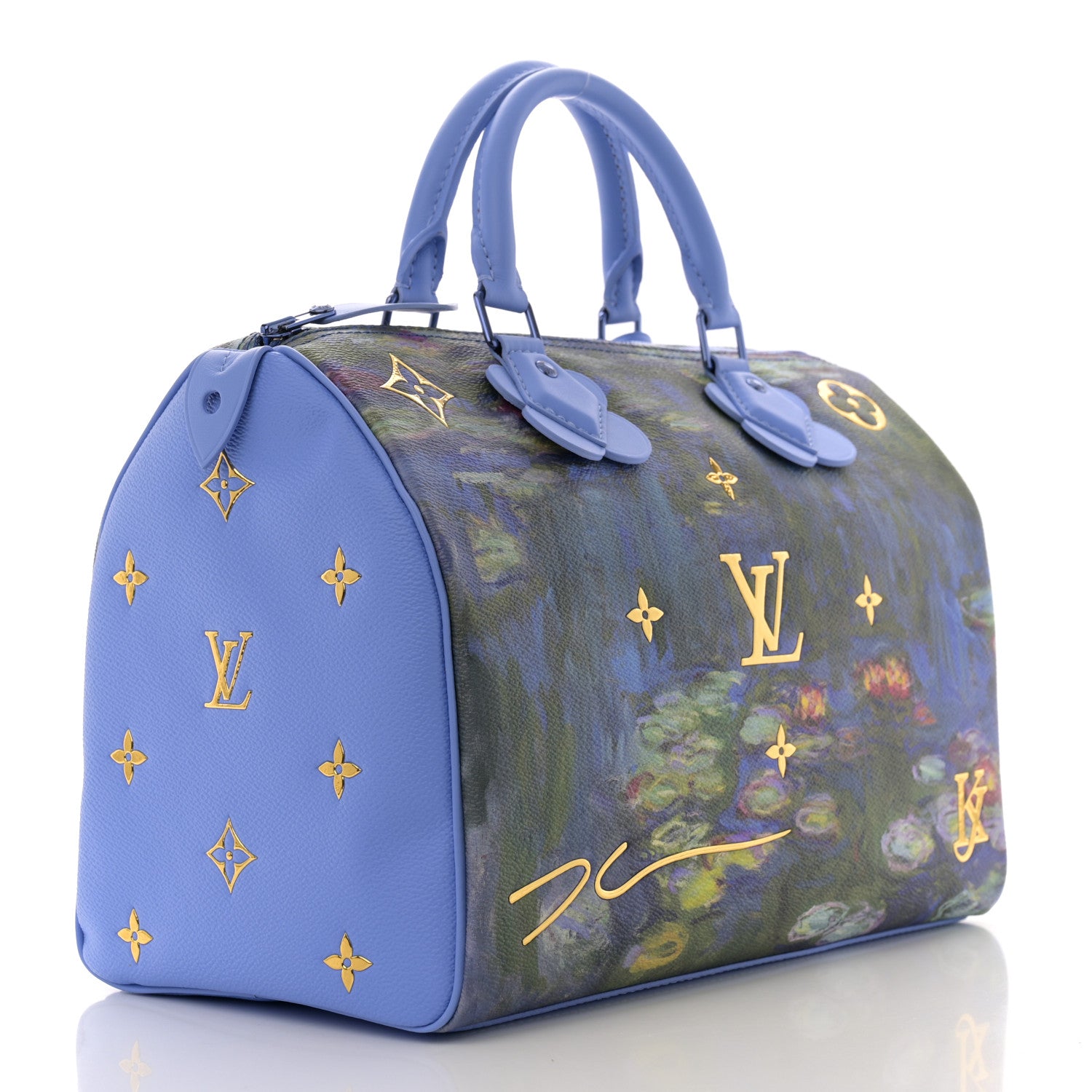 Louis Vuitton Masters Monet Speedy 30 3 of 11