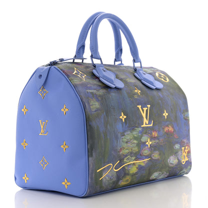 Louis Vuitton Masters Monet Speedy 30 3 of 11