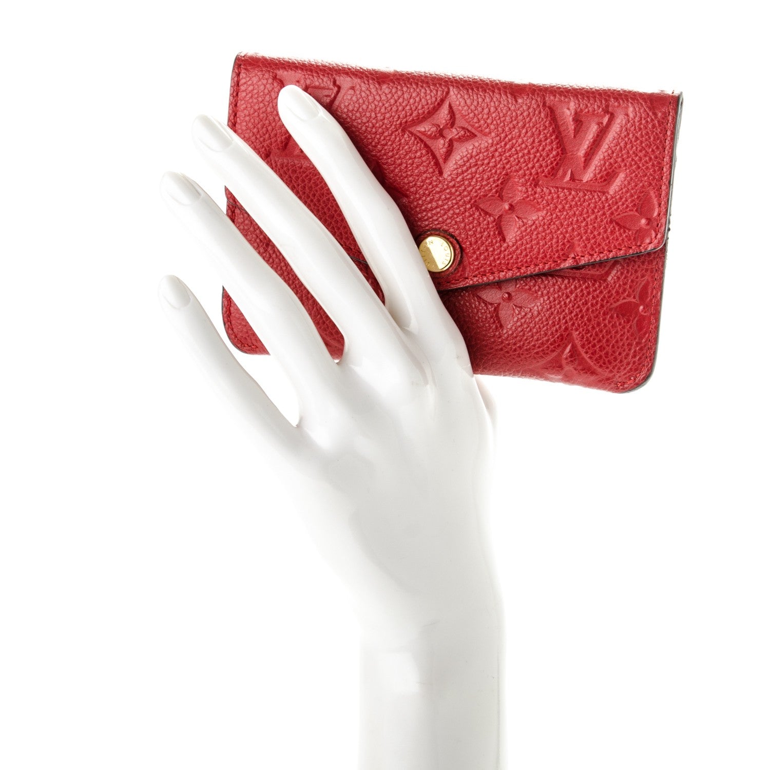 Louis Vuitton Empreinte Key Pouch Cherry 2 of 7