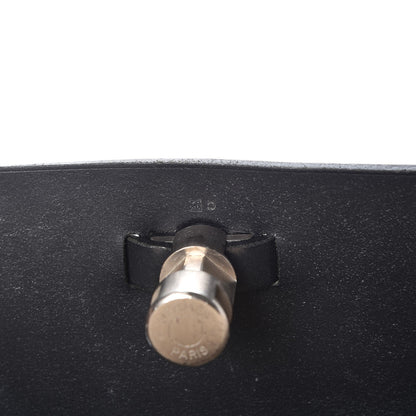 Hermes Toile Vache Calfskin Herbag 39 MM Natural Black 7 of 19