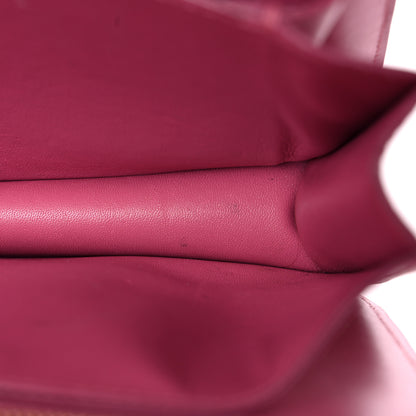 Celine Smooth Calfskin Medium Classic Box Flap Bag Pink 15 of 42