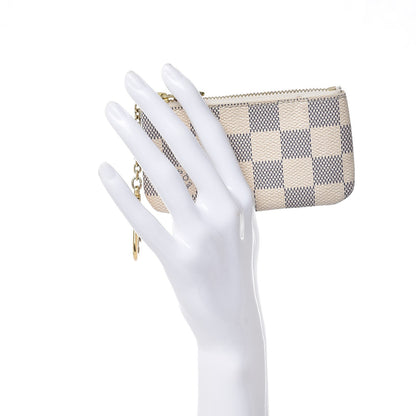 Louis Vuitton Damier Azur Key Pouch 2 of 9