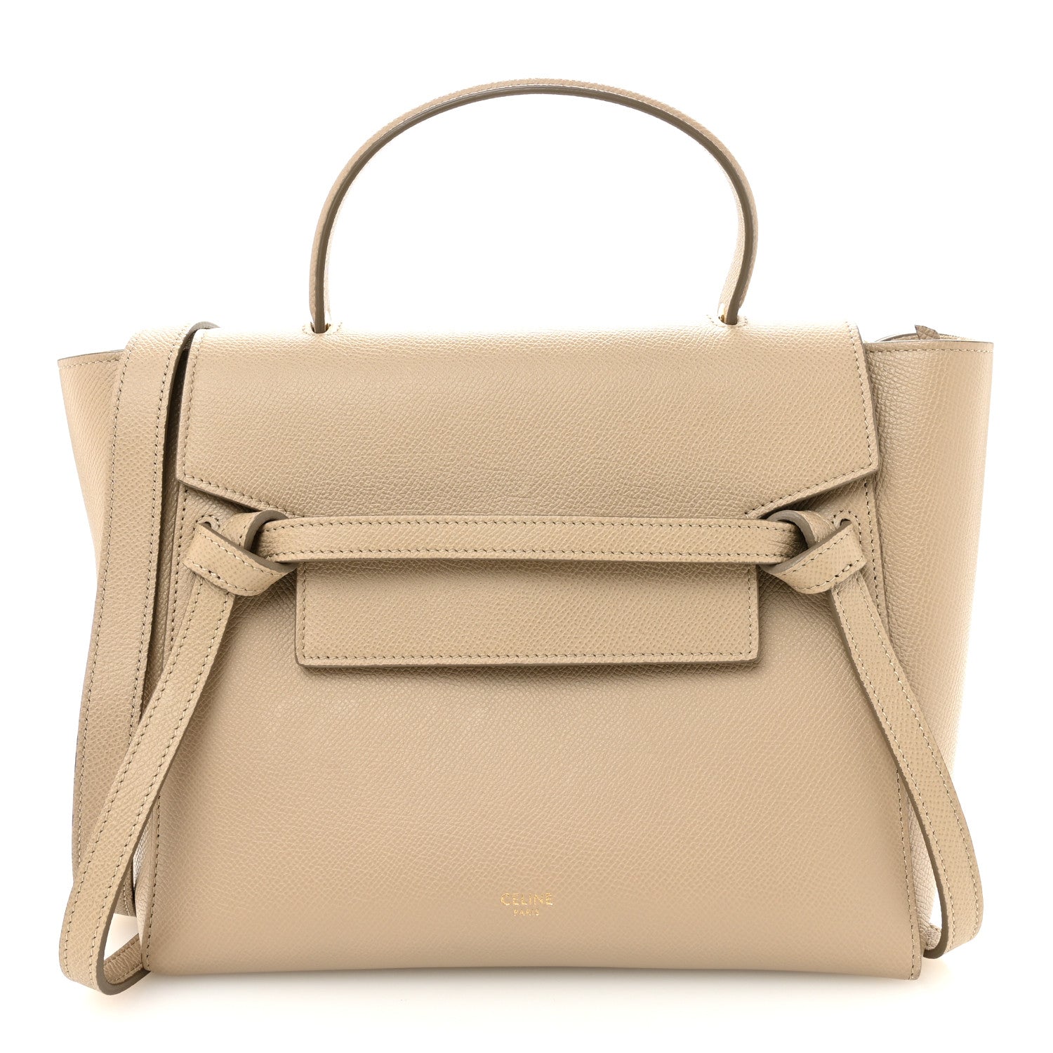 Celine Grained Calfskin Micro Belt Bag Light Taupe 1 of 10