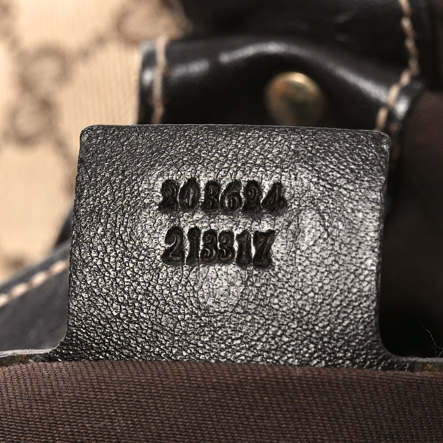 Gucci Monogram Studded Medium Pelham Shoulder Bag Dark Brown 7 of 12
