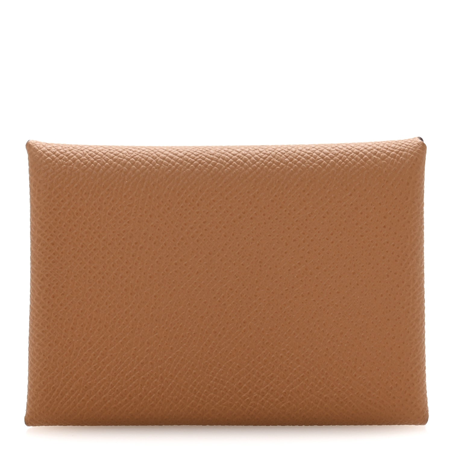 Hermes Epsom Calvi Duo Card Case Gold 1 of 8