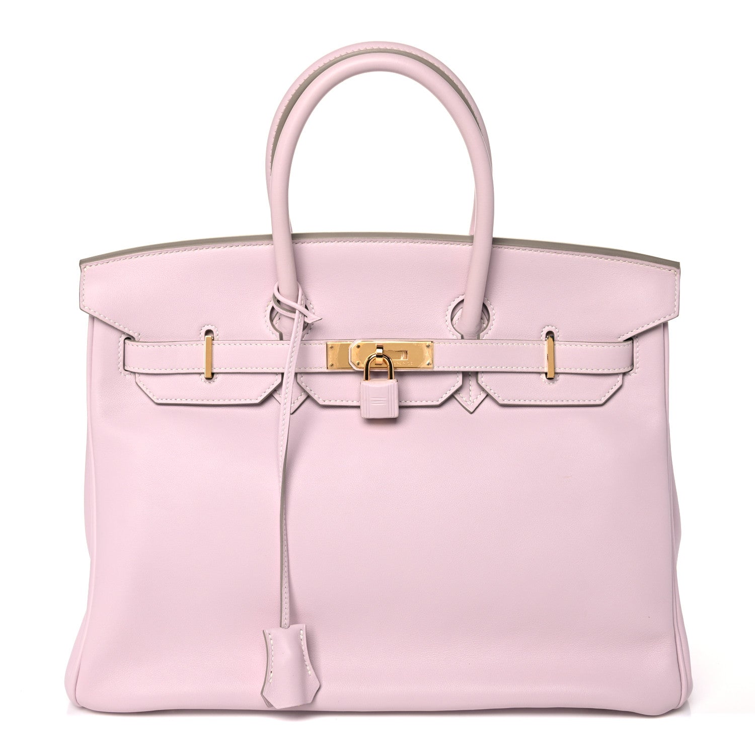 Hermes Swift Birkin 35 Rose Dragee 1 of 24