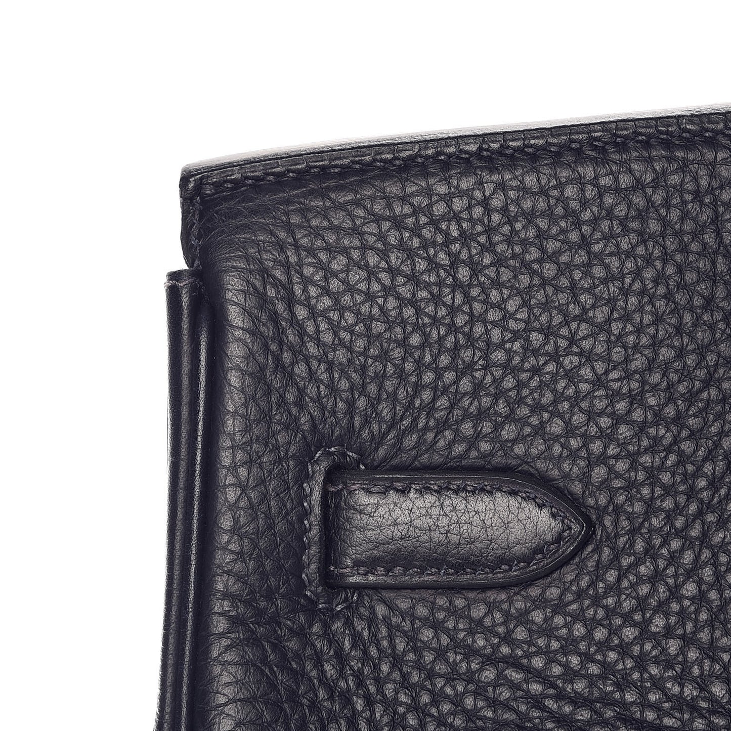 Taurillon Clemence Birkin 35 Bleu Indigo
