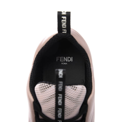 Fendi Nylon FFreedom Sneakers 35 White Rosa 7 of 10