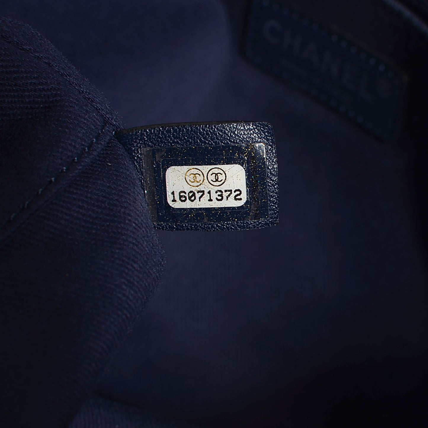 Canvas Deauville Small Tote Denim Blue