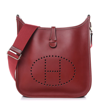 Hermes Chamonix Evelyne PM Rouge H 1 of 11