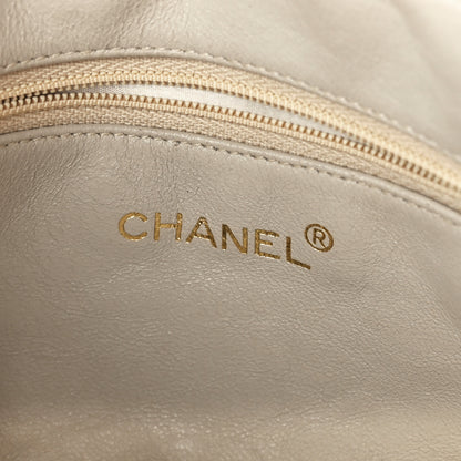 Chanel Lambskin Quilted Tassel Camera Case Beige 5 of 12