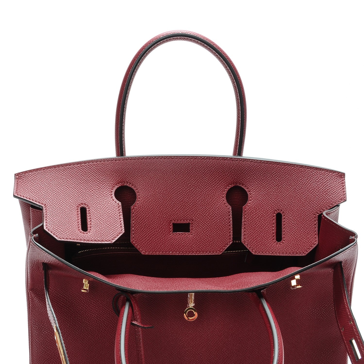 Hermes Epsom Birkin 30 Rouge Grenat 17 of 24