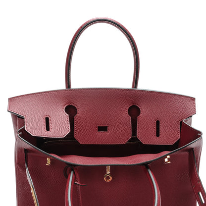 Hermes Epsom Birkin 30 Rouge Grenat 17 of 24