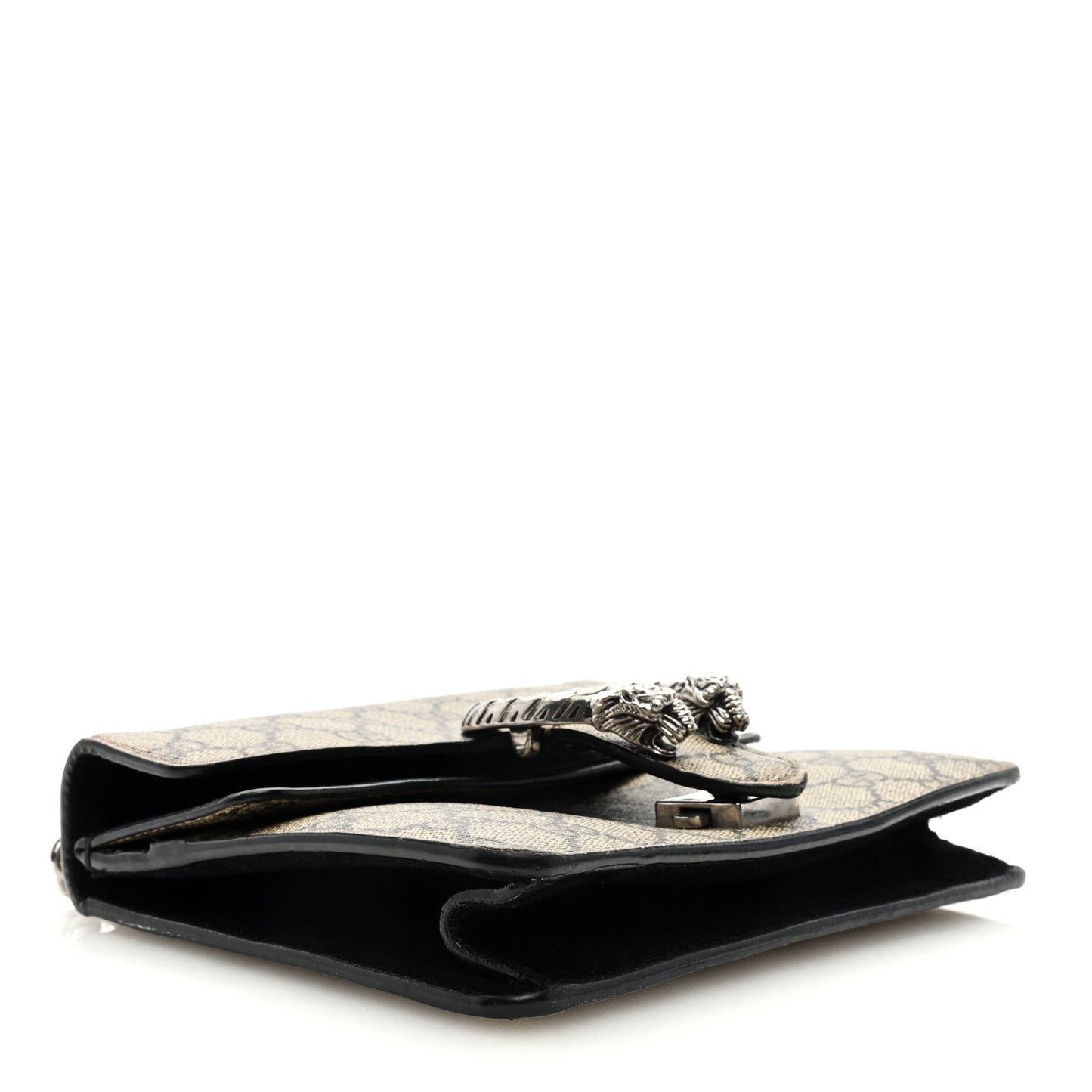 GG Supreme Monogram Mini Dionysus Shoulder Bag Black