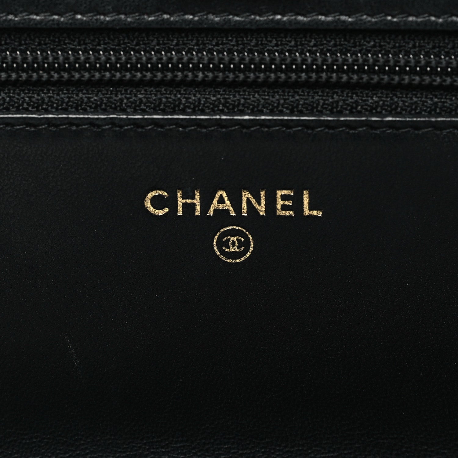 Chanel Lambskin Quilted Trendy CC Wallet On Chain WOC Black 6 of 12