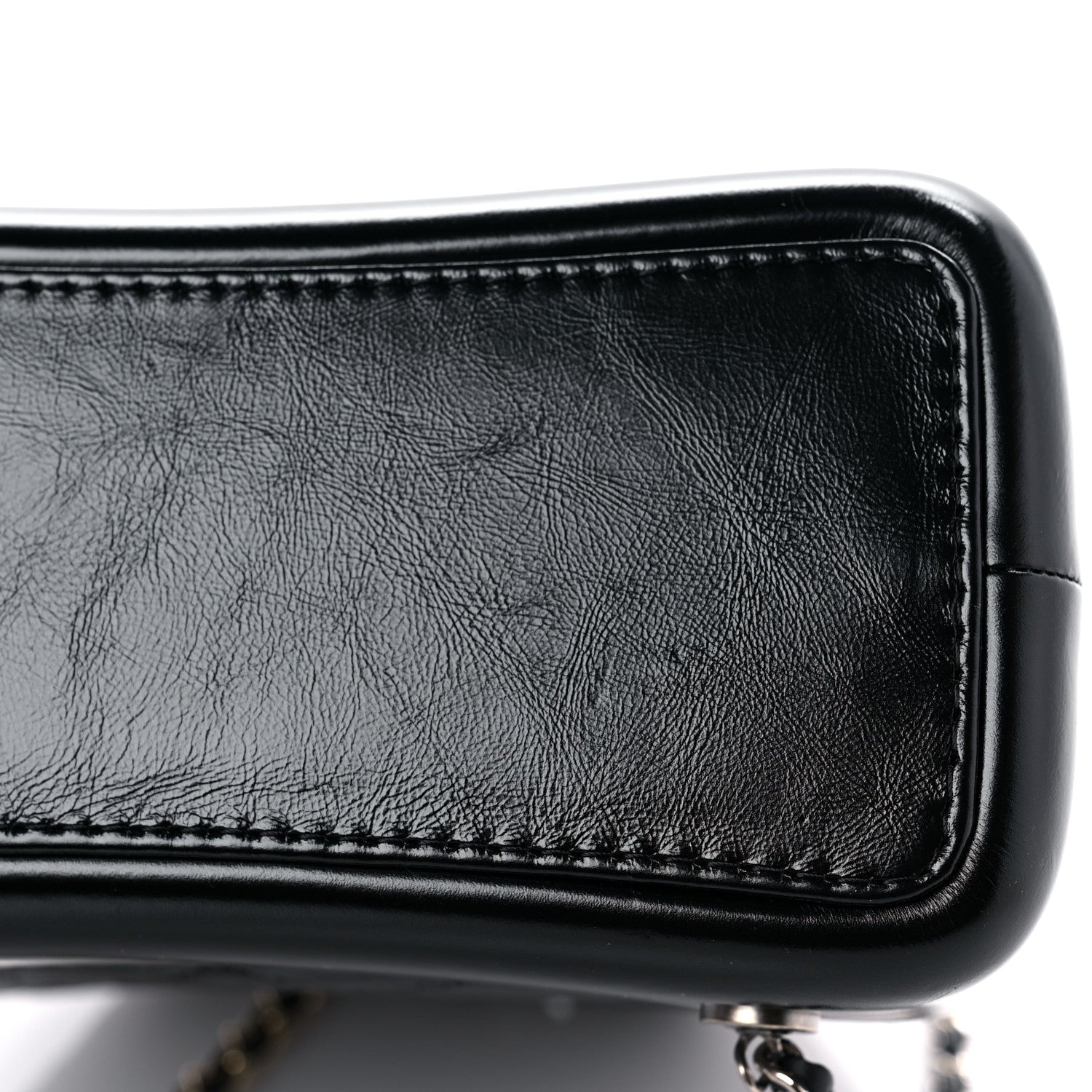 Chanel Aged Calfskin Quilted Small Gabrielle Backpack Black 10 of 11