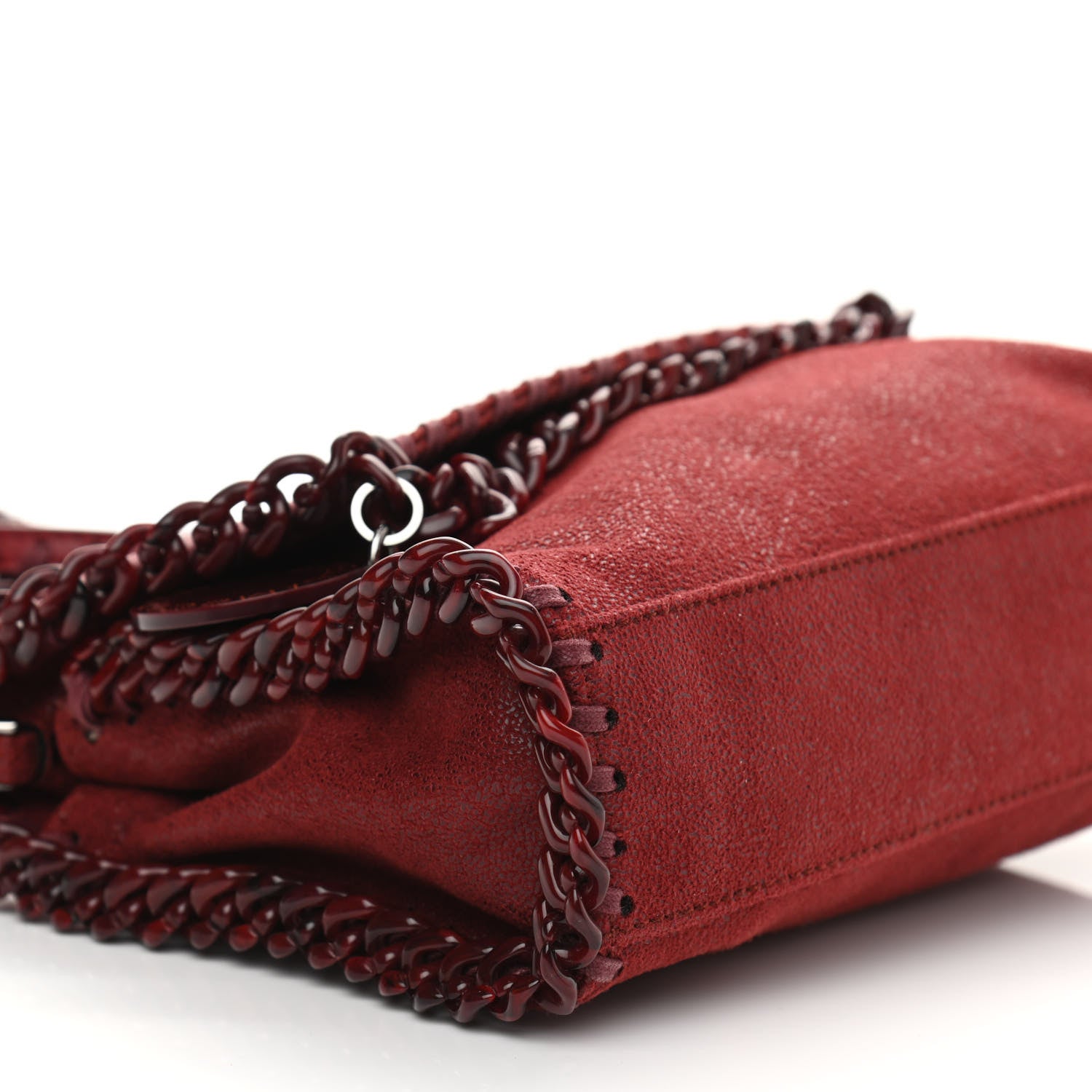 Stella McCartney Shaggy Deer Mini Candy Falabella Ruby 10 of 11