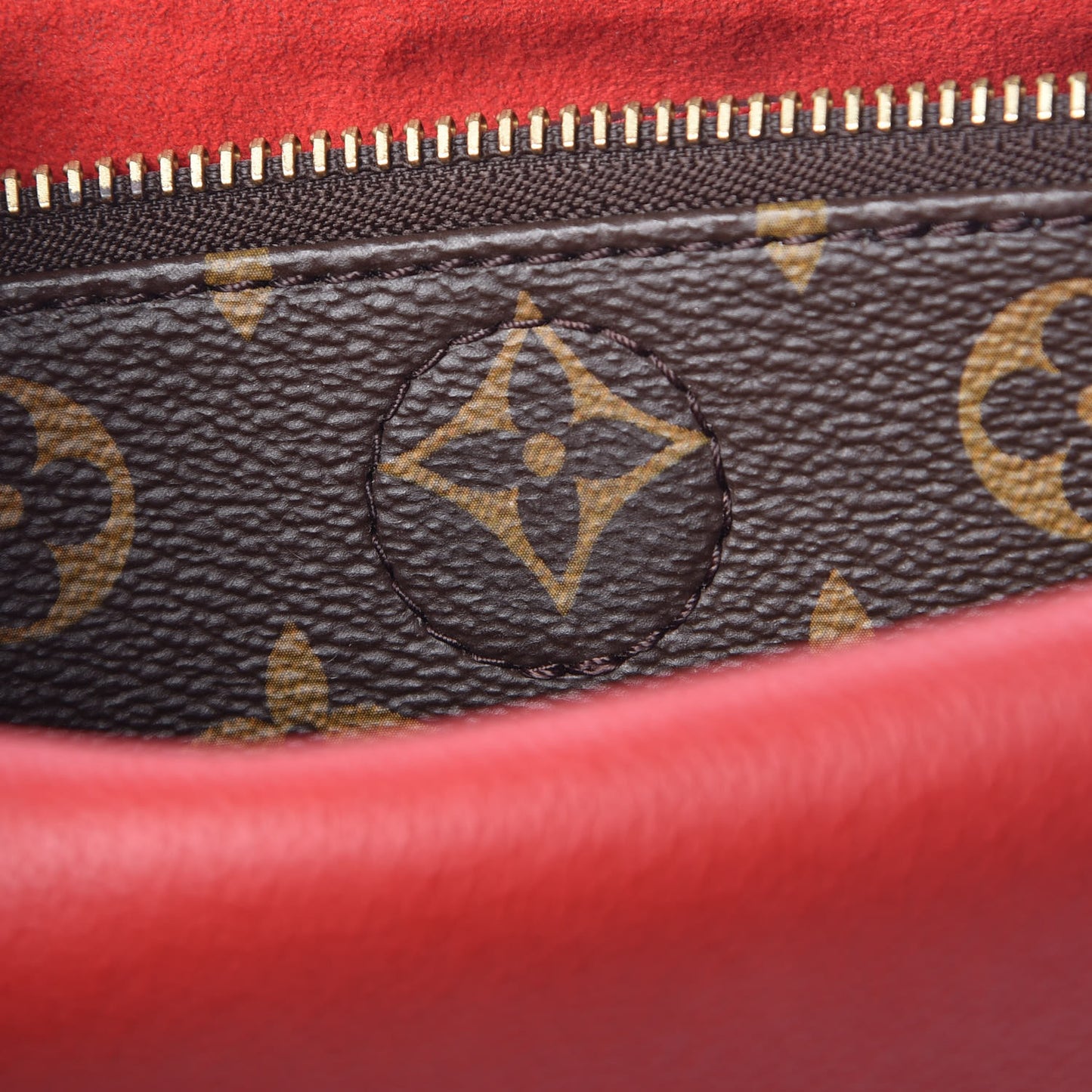 Monogram Twice Pochette Cherry