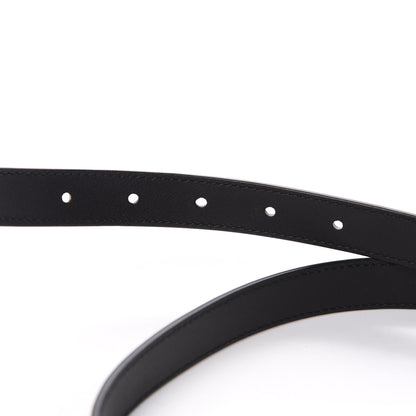 Gucci Calfskin Double G 20mm Belt 80 32 Black 3 of 4