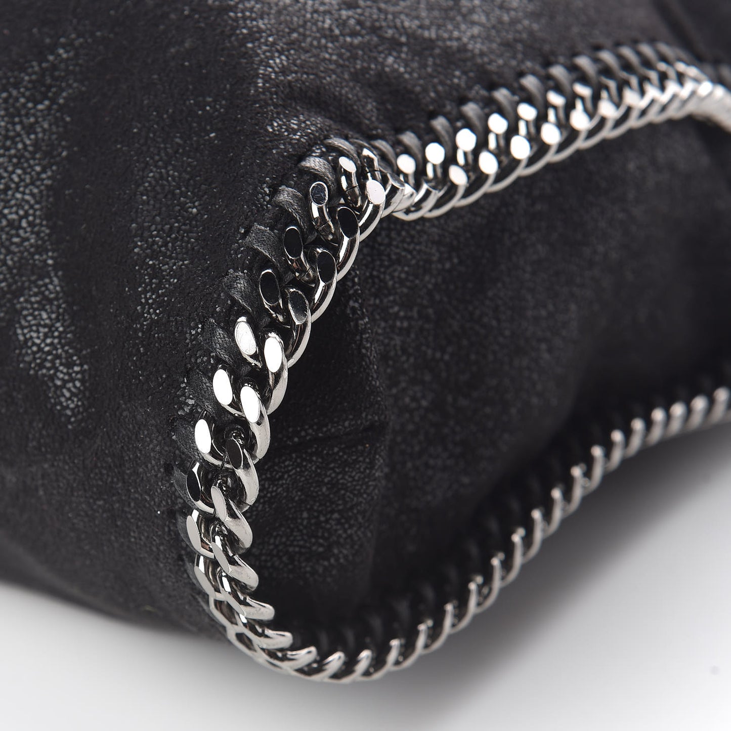 Shaggy Deer Small Falabella Tote Black