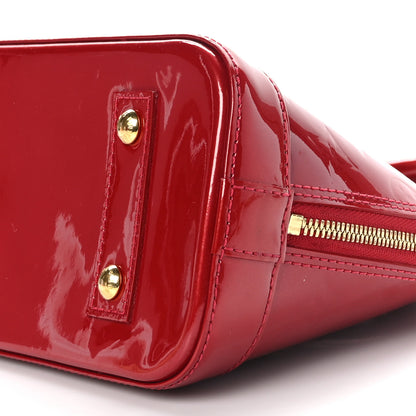 Louis Vuitton Vernis Alma BB Cherry 8 of 8