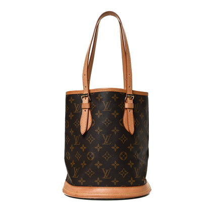 Louis Vuitton Monogram Petit Bucket 23 1 of 12