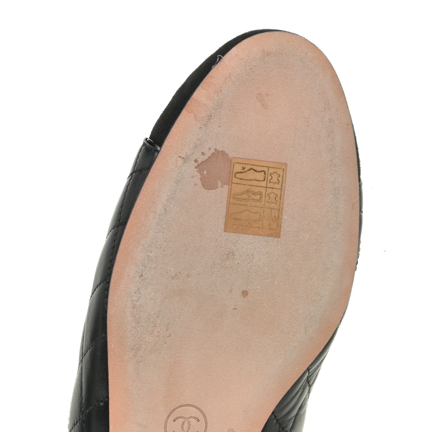 Chanel Lambskin Kid Suede Quilted Mules 40.5 Black 7 of 17