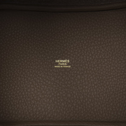 Hermes Taurillon Clemence Picotin Lock 18 PM Etoupe 6 of 11