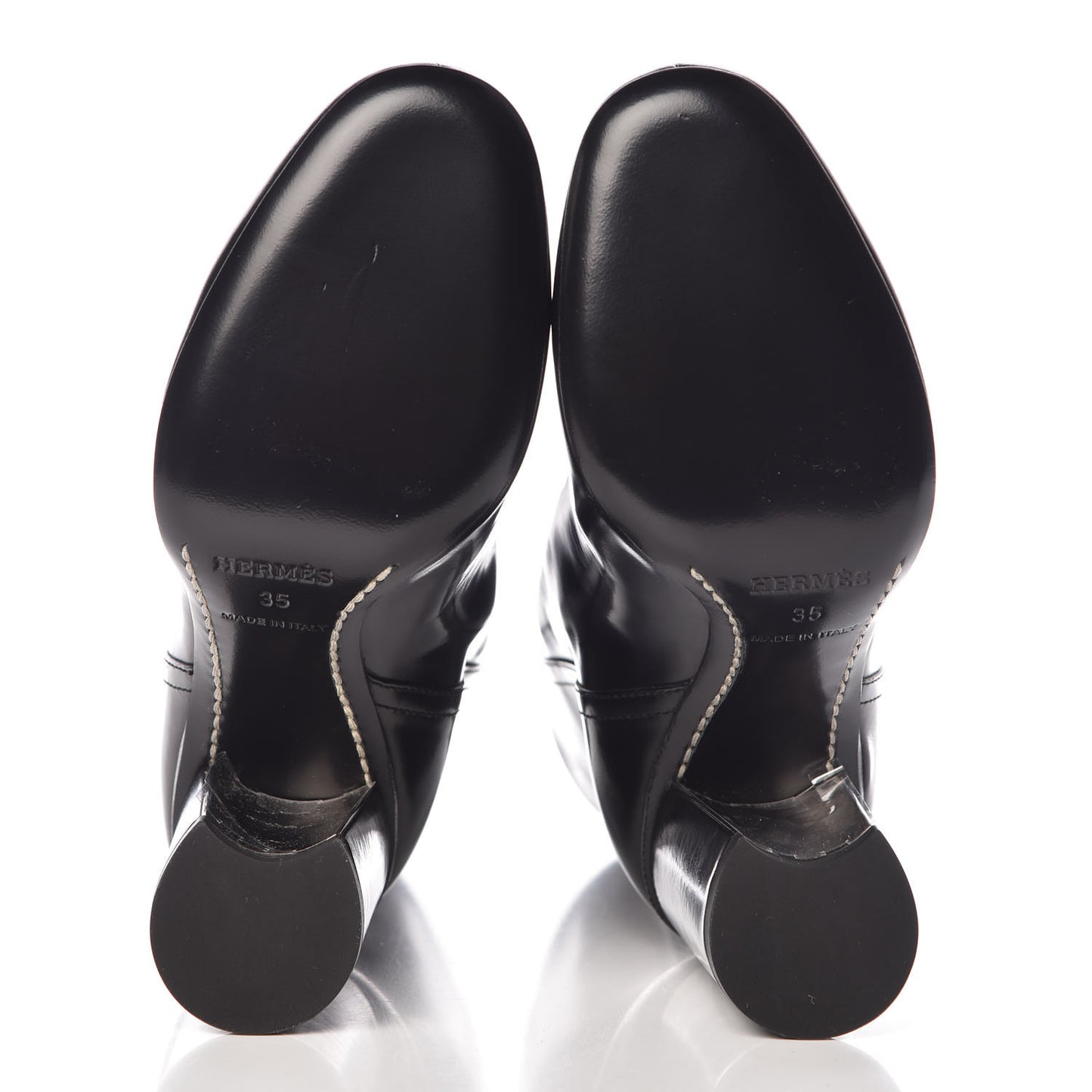 Tuscan Calfskin New York 105 Ankle Boots 35 Black