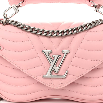 Louis Vuitton Calfskin New Wave Chain MM Smoothie Pink 7 of 10