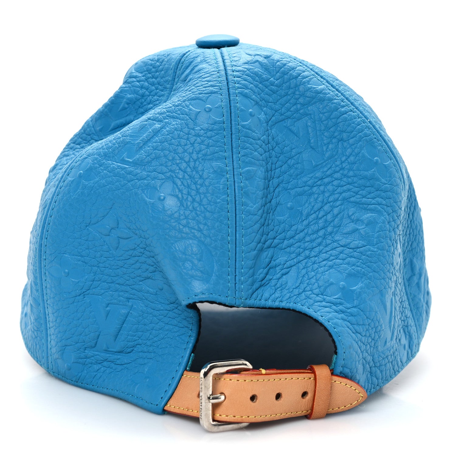 Louis Vuitton Taurillon Monogram 1.1 Cap 60 Blue 5 of 9