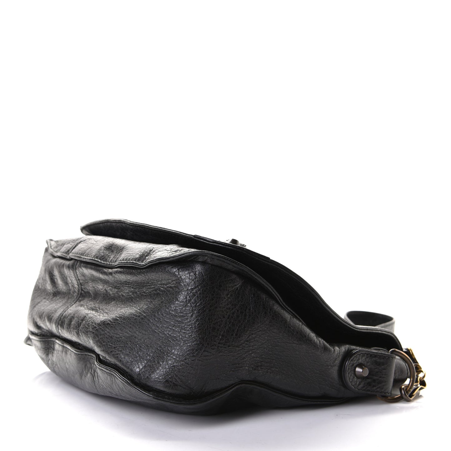 Agneau Classic Hardware Neo Folk Messenger Black
