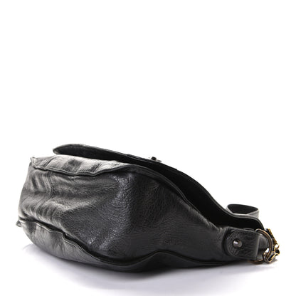 Balenciaga Agneau Classic Hardware Neo Folk Messenger Black 7 of 7